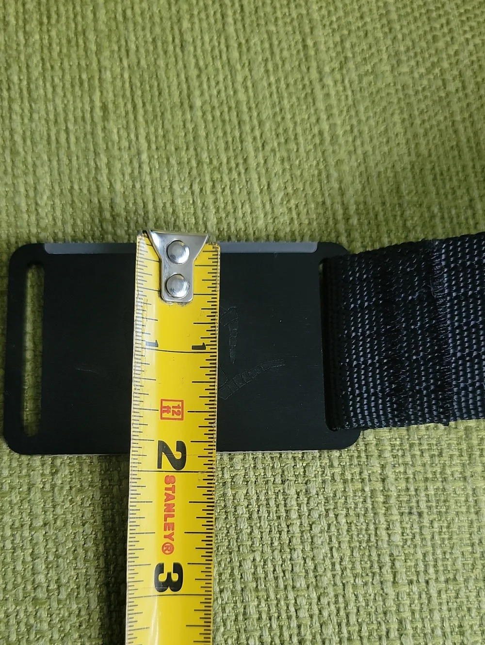 ARGALI Black Ram Emblem Webbing Belt - Men